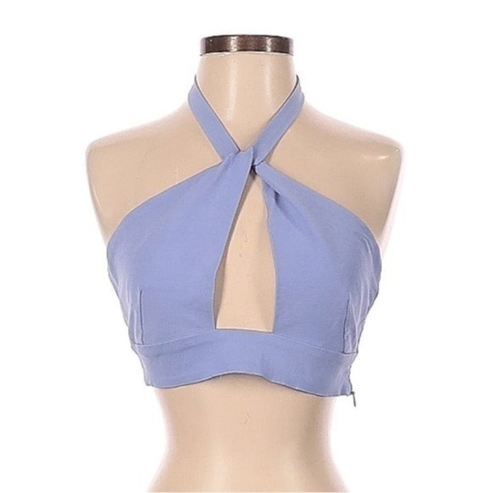 Paloma Wool Fyn Crop Top Size 38 Periwinkle